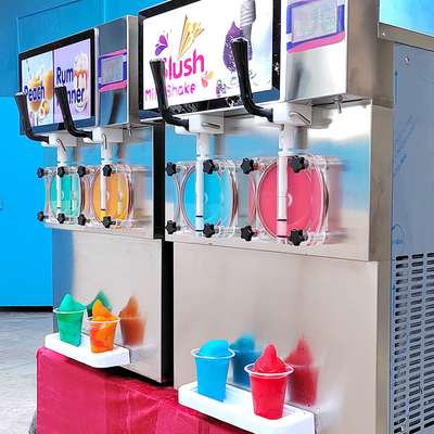 Buz graniti donmuş içecek kokteyl makinesi/margarita suyu smoothie slush makinesi