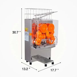 Otomatik Ticari Portakal Sıkacakları Makinesi, Elektrikli Turuncu Limonlu Meyve Suyu Yapıcı