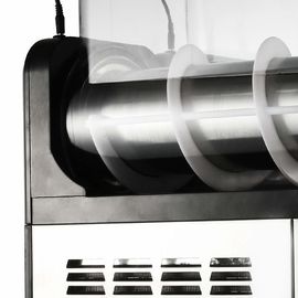 İçme Suyu PVC Paslanmaz Çelik Dondurulmuş Alçıtaşı Granita Makinesi Otomatik Temizleme
