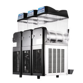 800W Atıştırmalık Ice Slush Makinesi, Ticari Elektrik Üç Kaşık Sıcak Şarap Dispenseri