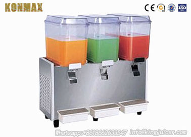 Meyve Suyu İçin Yüksek Kapasiteli Otomatik Dondurulmuş İçecek Dispenseri 9L × 3