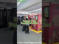 Konmax taze portakal suyu satış makinesi