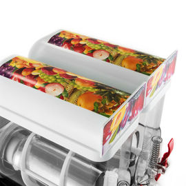 Ev Ev Slushee Maker Buz Zımpara Makinesi - CE 3 Kaseye 12 x 3 Litre R404a