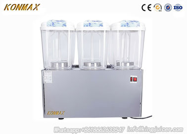 Paslanmaz Çelik Soğuk İçecek Dispenseri, 9L × 4 Soğuk ve Isıtmalı Süt / Kahve Dağıtıcı