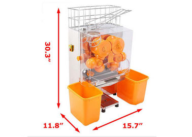 Pro Otomatik Besleme Otomatik Portakal Sıkacağı Makinesi Narenciye Suyu Makinesi Şeffaf Plastik