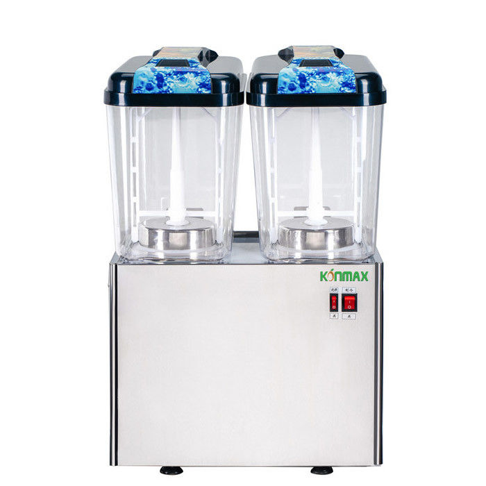 320W Meyve Suyu Dispenseri Makinesi Sıcak Soğuk 18 Litre Manyetik Döner